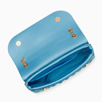 Ayesha Clutch Bag With Gemstones