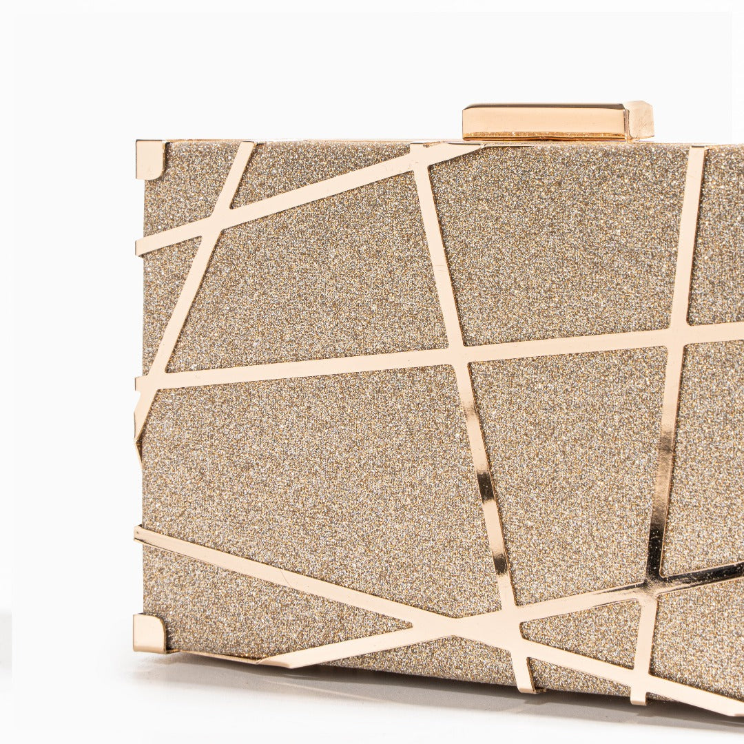 Geometric Pattern Clutch