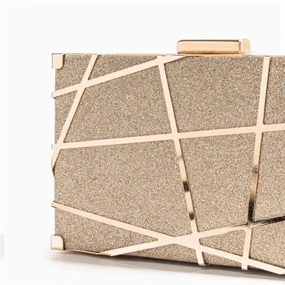 Geometric Pattern Clutch
