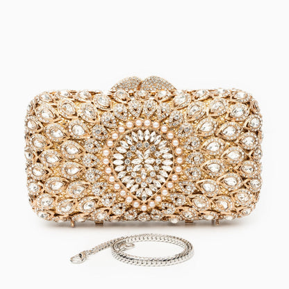 Sparkling Venus Clutch Bag Gold