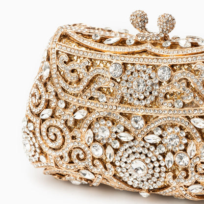 Ayanne Crystal Clutch Bag