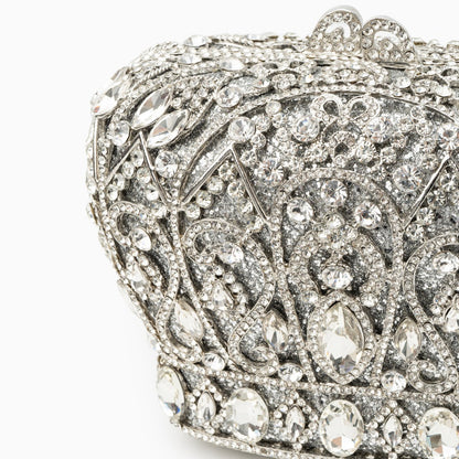 Crystal Crown Evening Bag