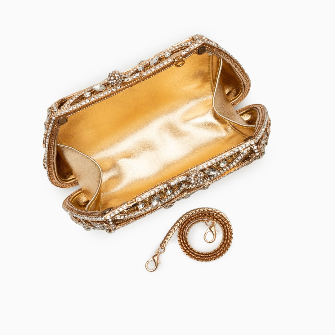 Ayanne Crystal Clutch Bag