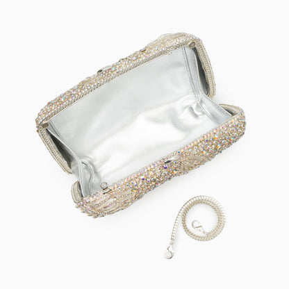 Sparkling Foliage Clutch Bag