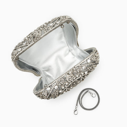 Crystal Crown Evening Bag
