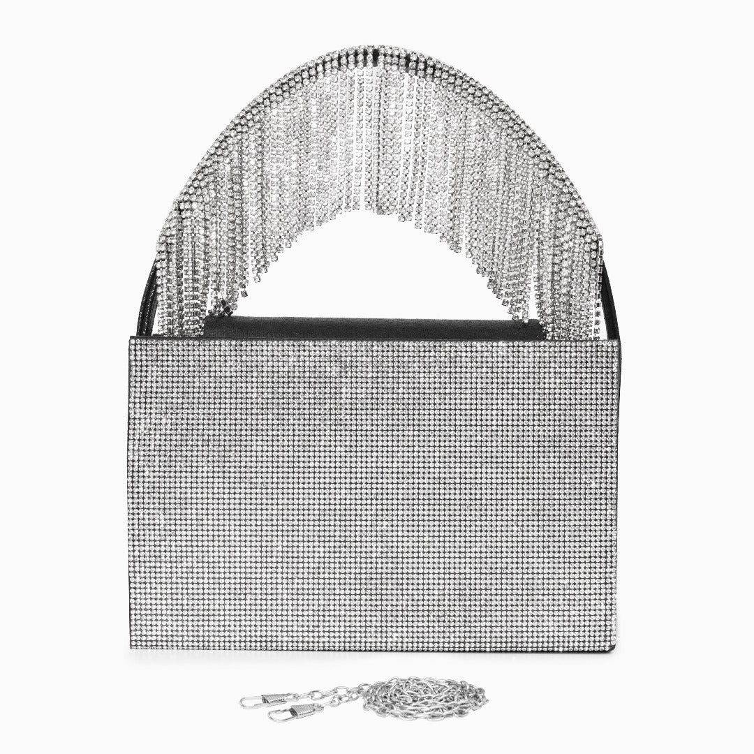 Sparkling Tassel Handbag By Natalie