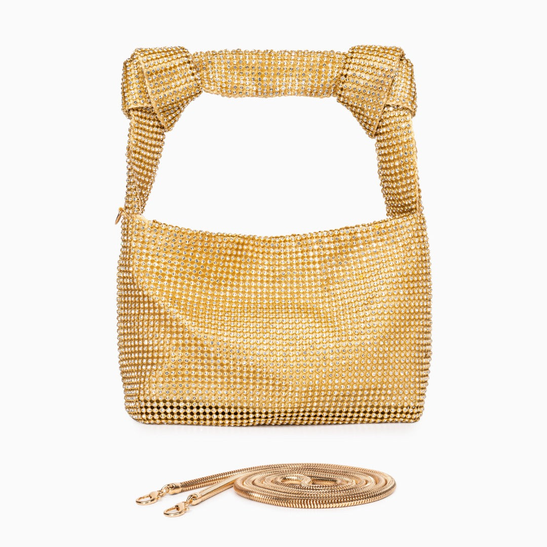 Rhinestone Handbag By Ava