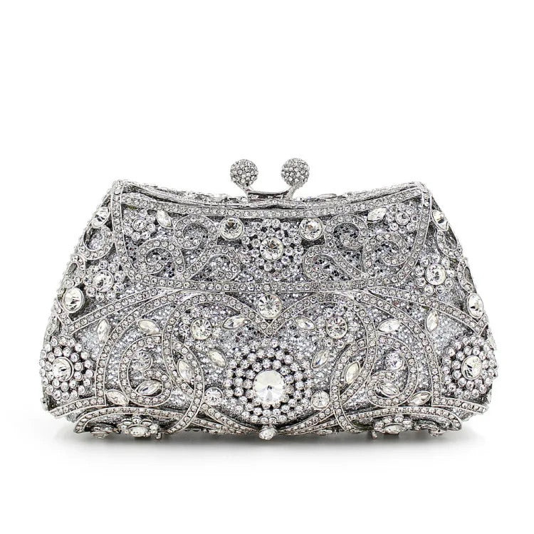 Ayanne Crystal Clutch Bag