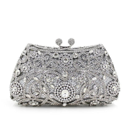 Ayanne Crystal Clutch Bag