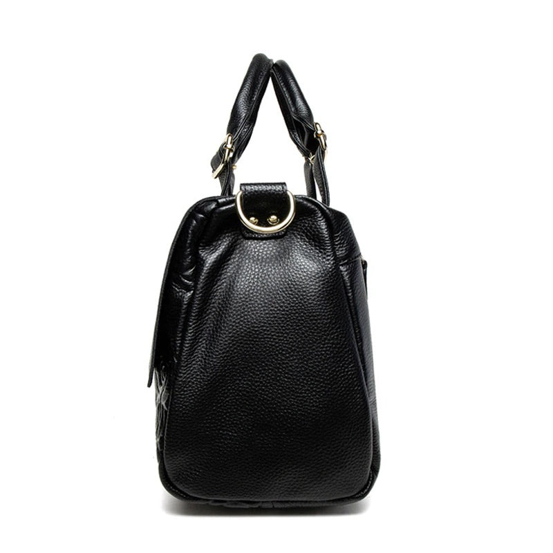 Misty Genuine Leather Tote Bag Medium Size