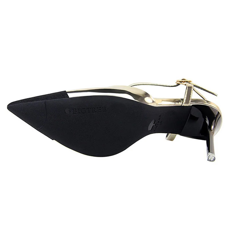 Pointed Toe Stiletto High Heels Office Pumps For Women