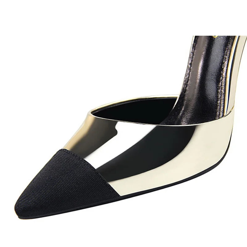 Pointed Toe Stiletto High Heels Office Pumps For Women