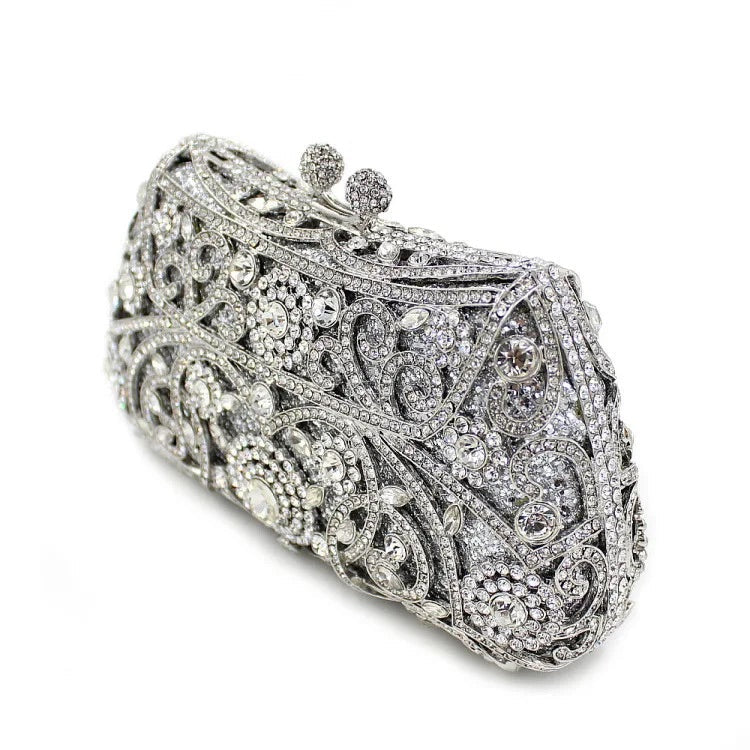 Ayanne Crystal Clutch Bag
