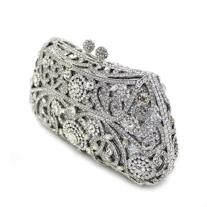 Ayanne Crystal Clutch Bag