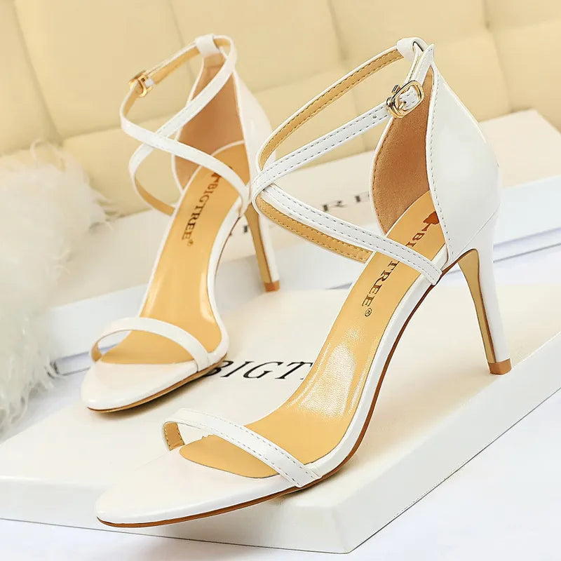 Patent Leather High Heels Pumps For Women - Sexy And Stylish