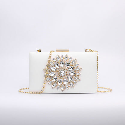 Diamond Studded Evening Clutch By Jennifer