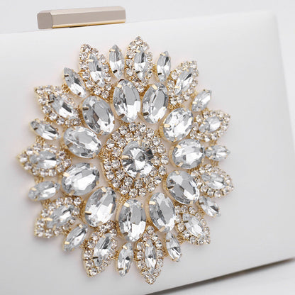 Diamond Studded Evening Clutch By Jennifer