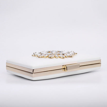 Diamond Studded Evening Clutch By Jennifer