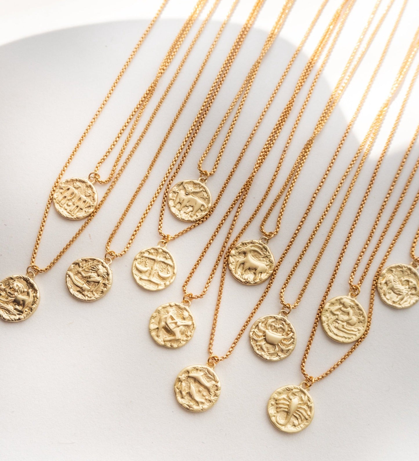 Astrological Pendant Necklace Taurus