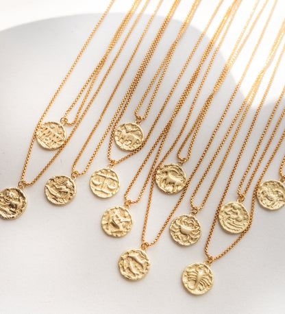 Astrological Pendant Necklace Taurus