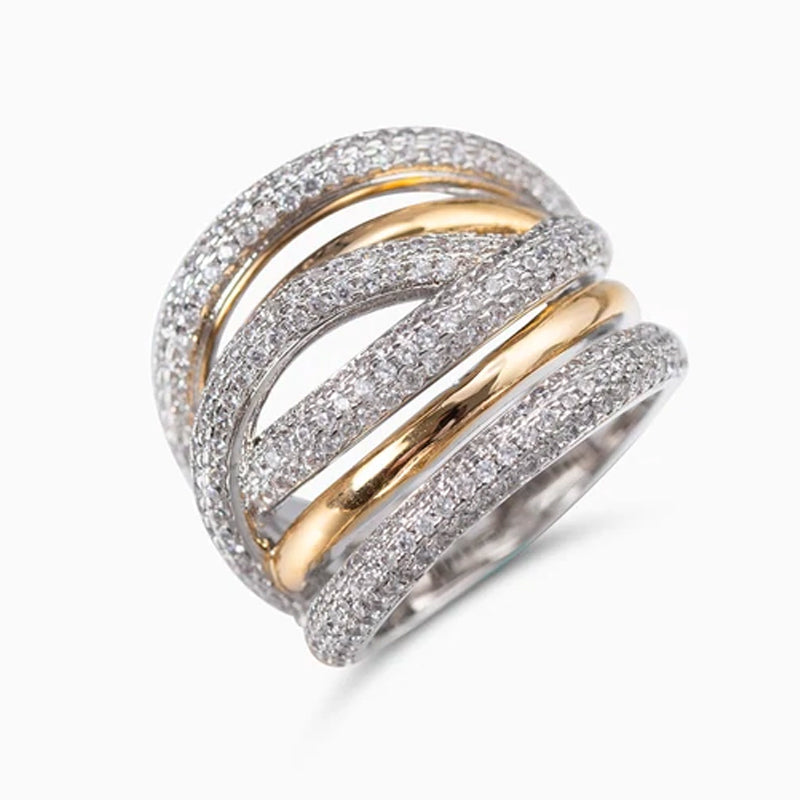 Multilayer Rings Sparkling Multi-Layer Ring – BioBeautify