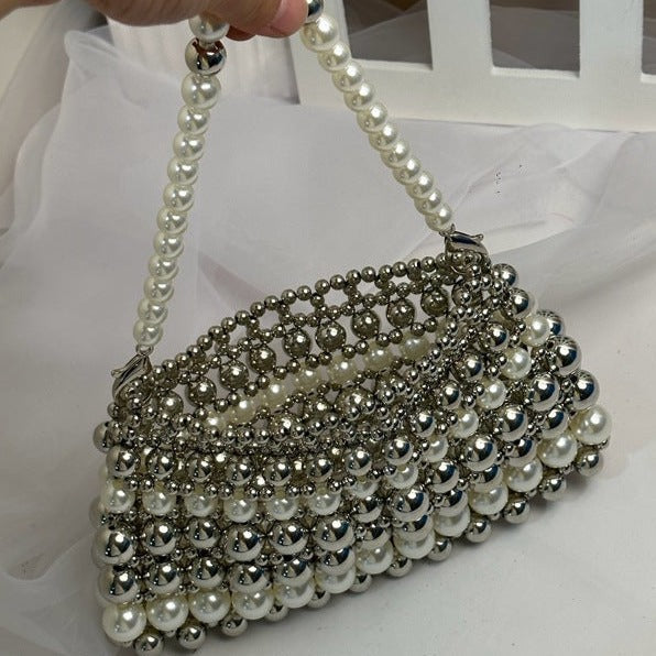 Retro Pearl Handbag By Karena