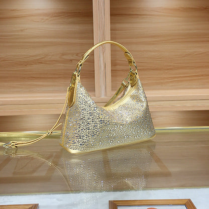 Rhinestone Handbag By Cindy