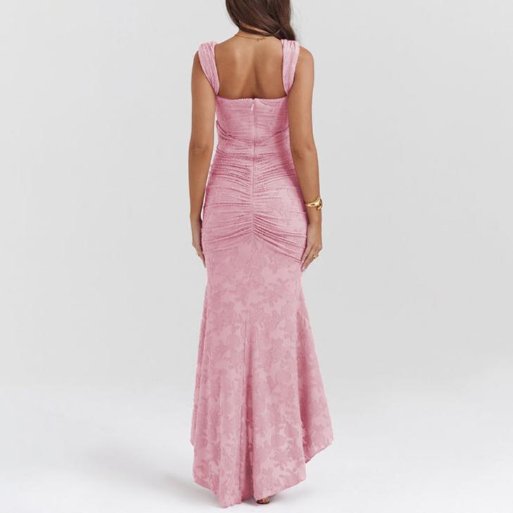 Floral Lace Off-Shoulder Bodycon Dress