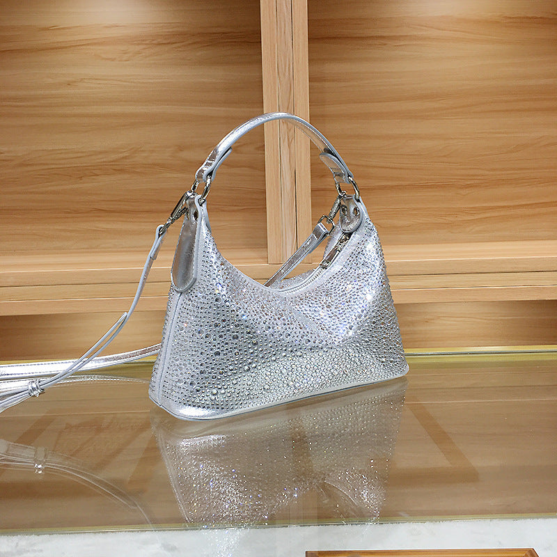 Rhinestone Handbag By Cindy