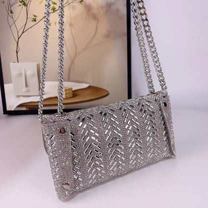 Crystals Clutch By Sharleen