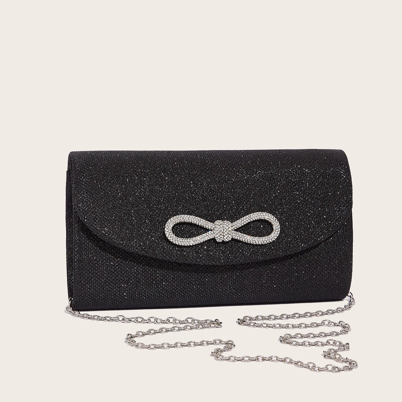 Serena Diamond Bow Evening Bag