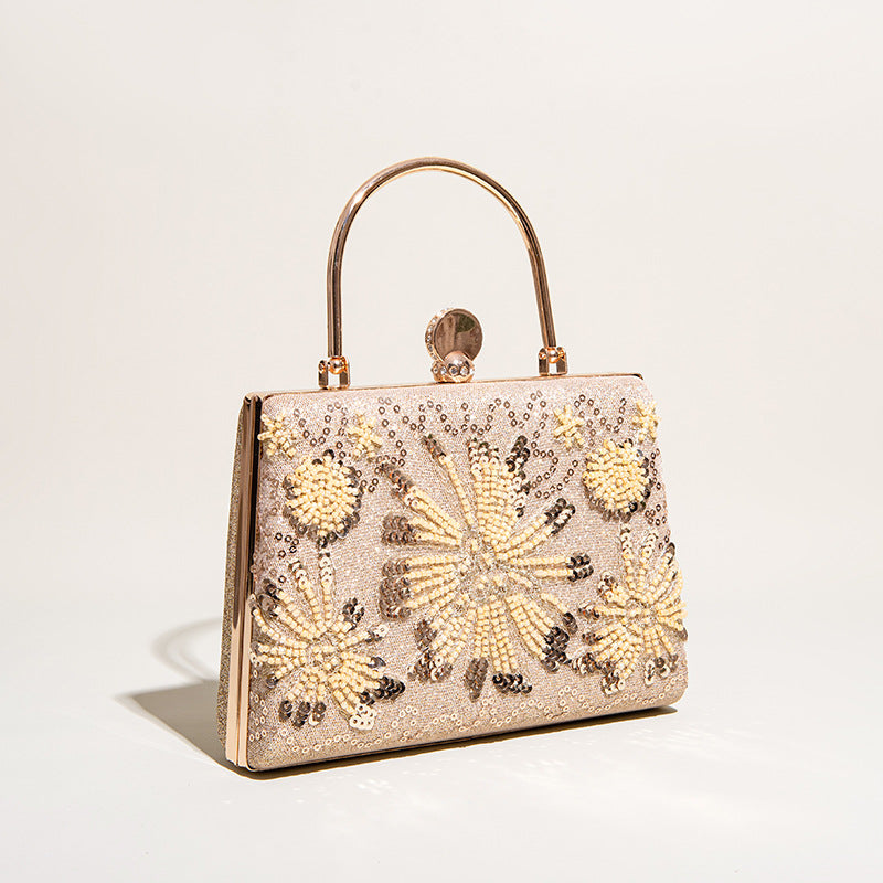 Margaret Beaded Clutch