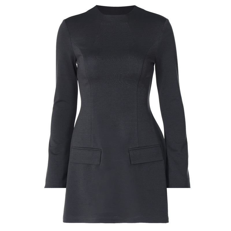 Gia Long Sleeve Bodycon Mini Dress