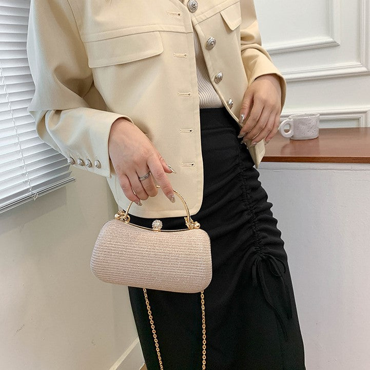 Neri Retro Rhinestones Handbag