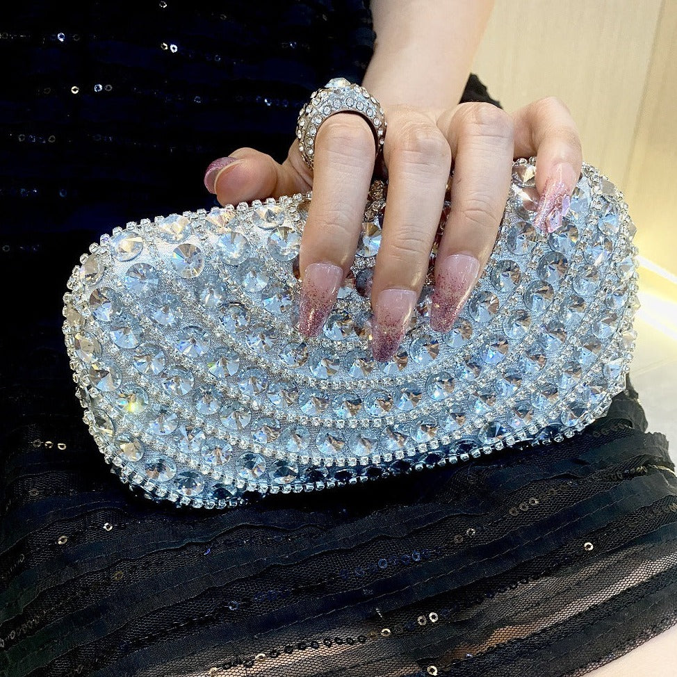 Diamond Clutch Bag By Luz
