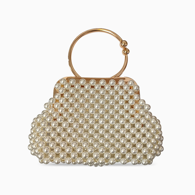 Kellie Pearl Woven Bag