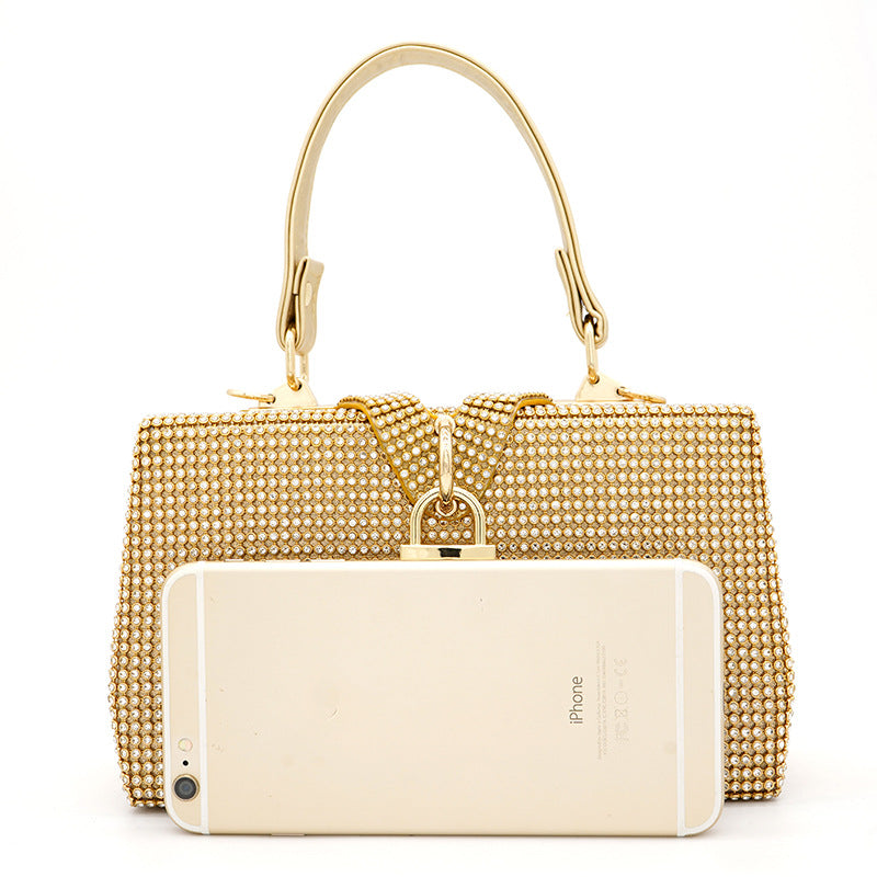 Diamond Encrusted Handbag By Pamela