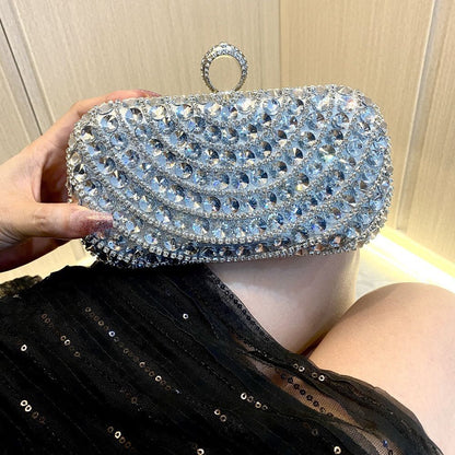 Diamond Clutch Bag By Luz