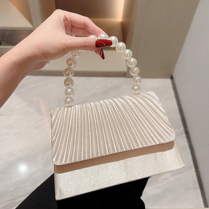 Sienna Pearl Beaded Handbag