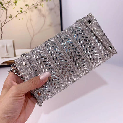 Crystals Clutch By Sharleen