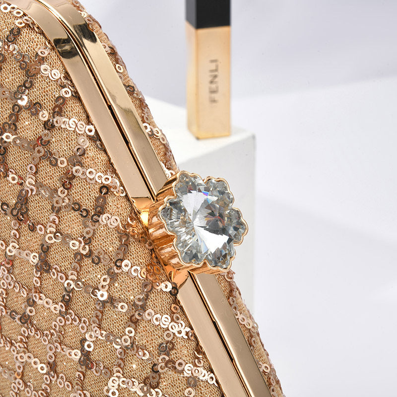 Cynthia Sequin Clutch