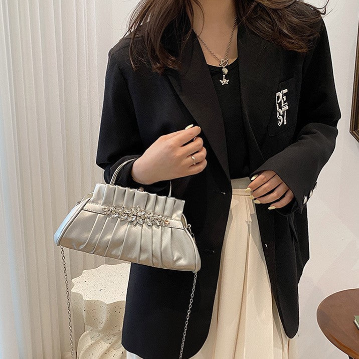 Olive Buckle Handbag Clip