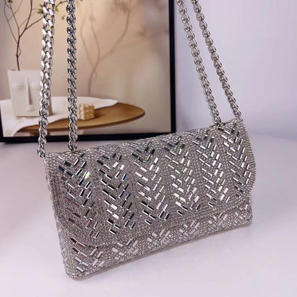 Crystals Clutch By Sharleen