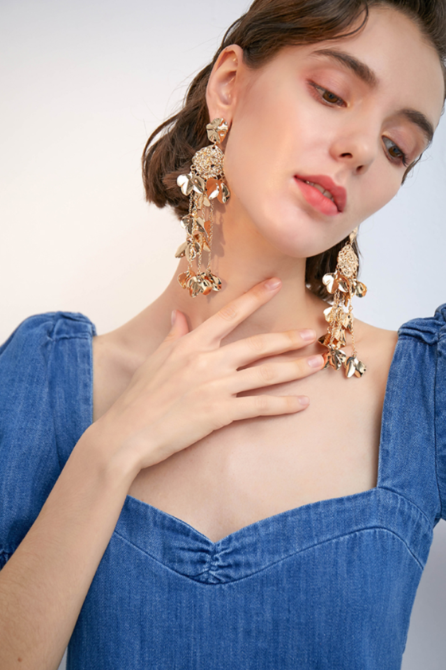 Tassel Long Earrings