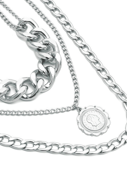 Cuban Choker Necklace Punk Style Miami