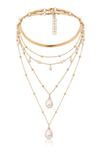 Tassel Choker Gold