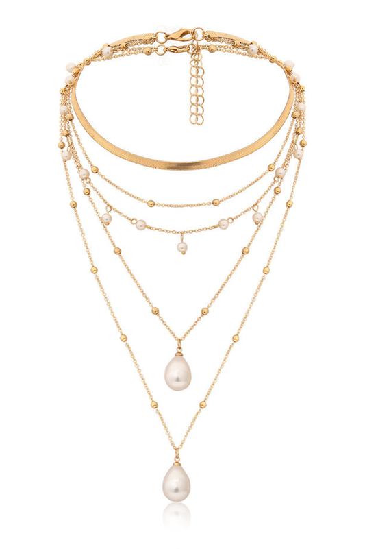 Tassel Choker Gold