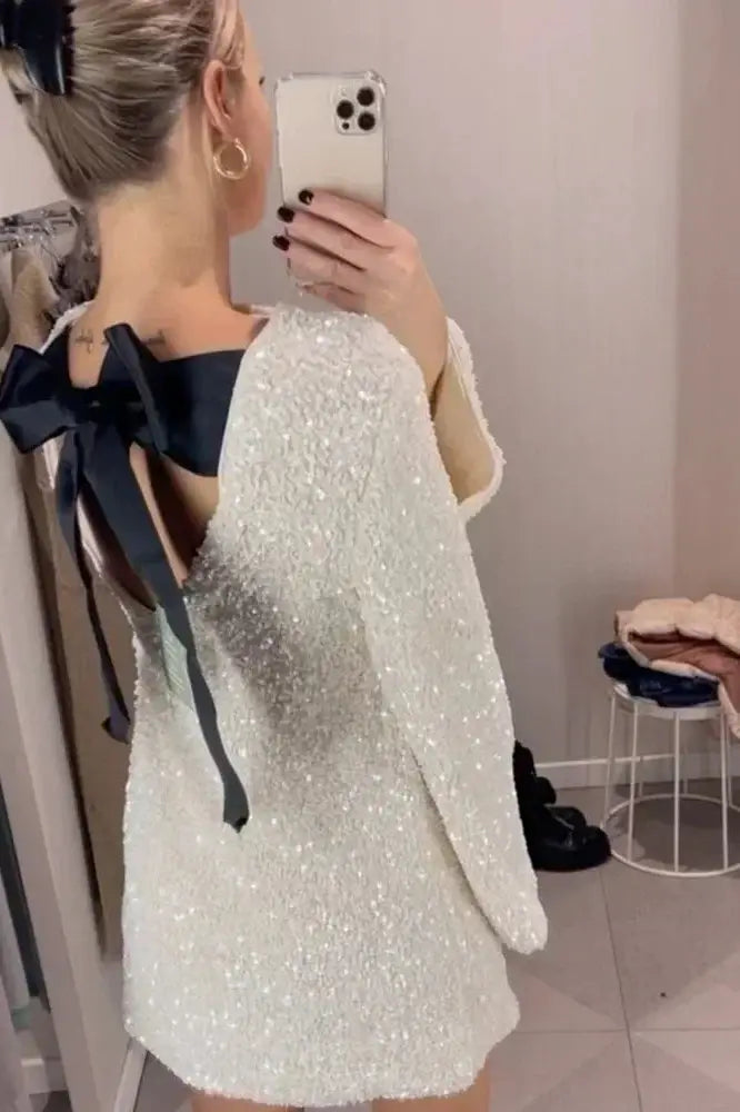 Sequin Mini Dress