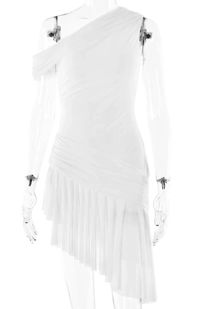 Slim Sleeveless Mini Dress