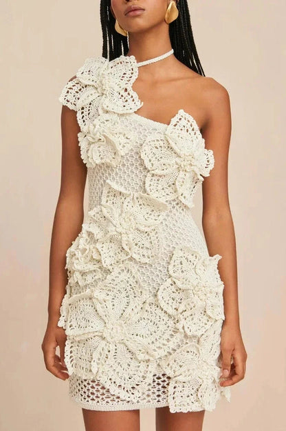 One Shoulder Mini Dress
